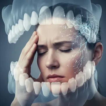 Czy bl gowy moe pochodzi od zba?