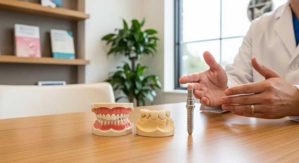 Protezy, korony, implanty